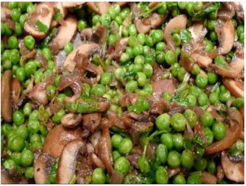 Savory-Sauteed-Mushrooms-with-Green-Peas