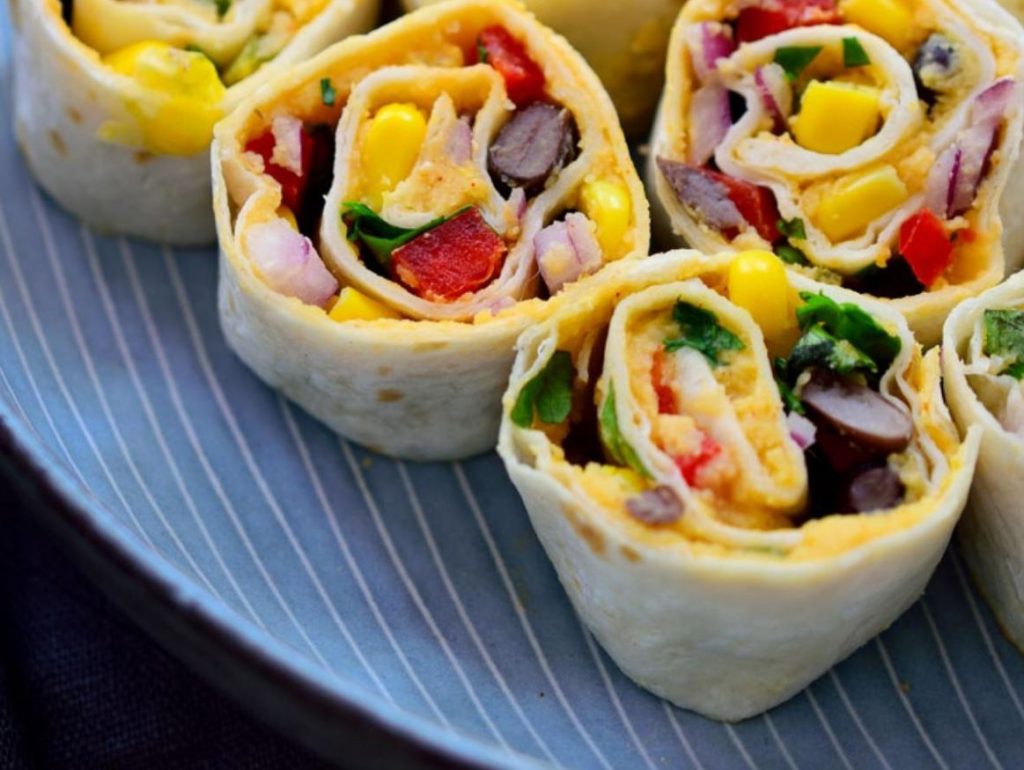 Vegan-Mexican-Tortilla-Roll-Ups