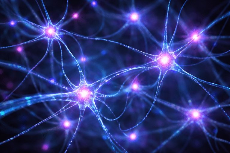 A conceptual image of a glowing brain with interconnected neurons, conveying hope in preventing Alzheimer’s disease.