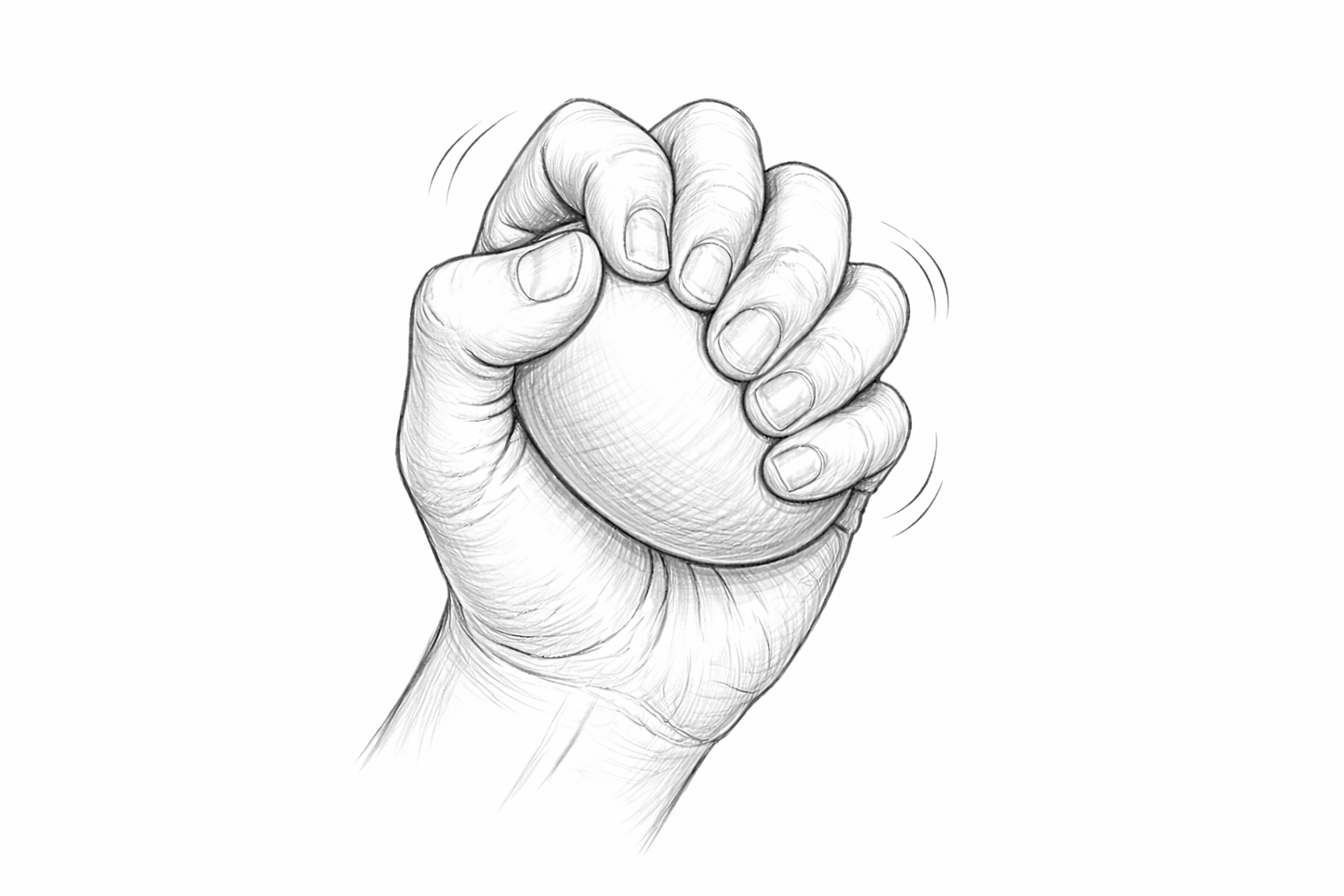 Squeezing-a-soft-stress-ball-