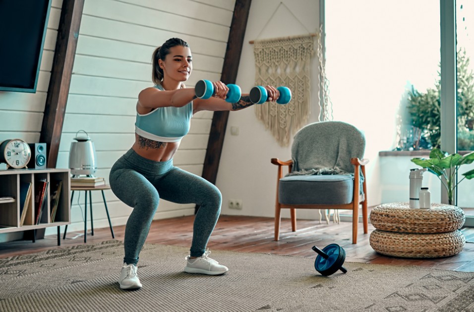 Woman-doing-exercises-at-home