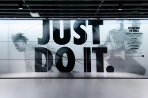 Retail shoot at the Nike store, Mall of The Netherlands for Wulverhorst Construction