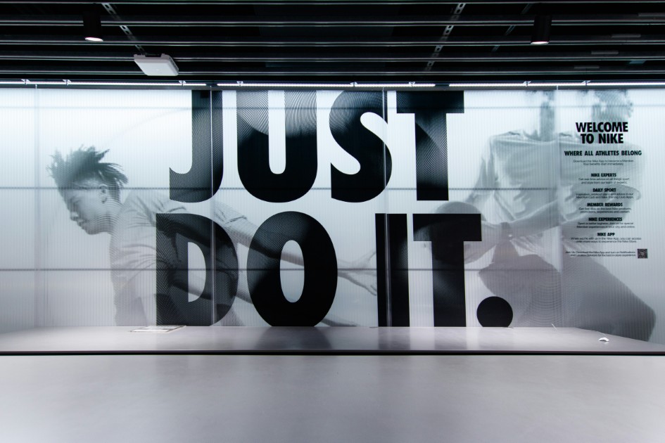 Retail shoot at the Nike store, Mall of The Netherlands for Wulverhorst Construction