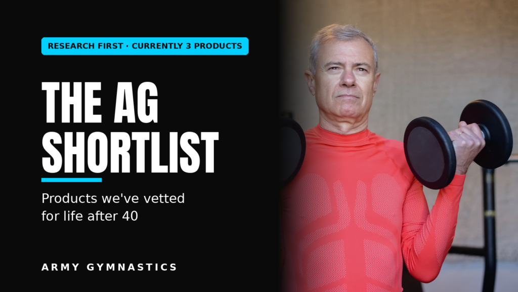 The AG Shortlist — products we've vetted for life after 40